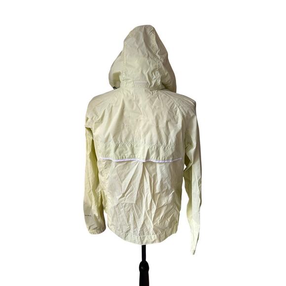 Columbia Omni Shield Highlighter Windbreaker size Medium with Hood - Picture 2 of 7